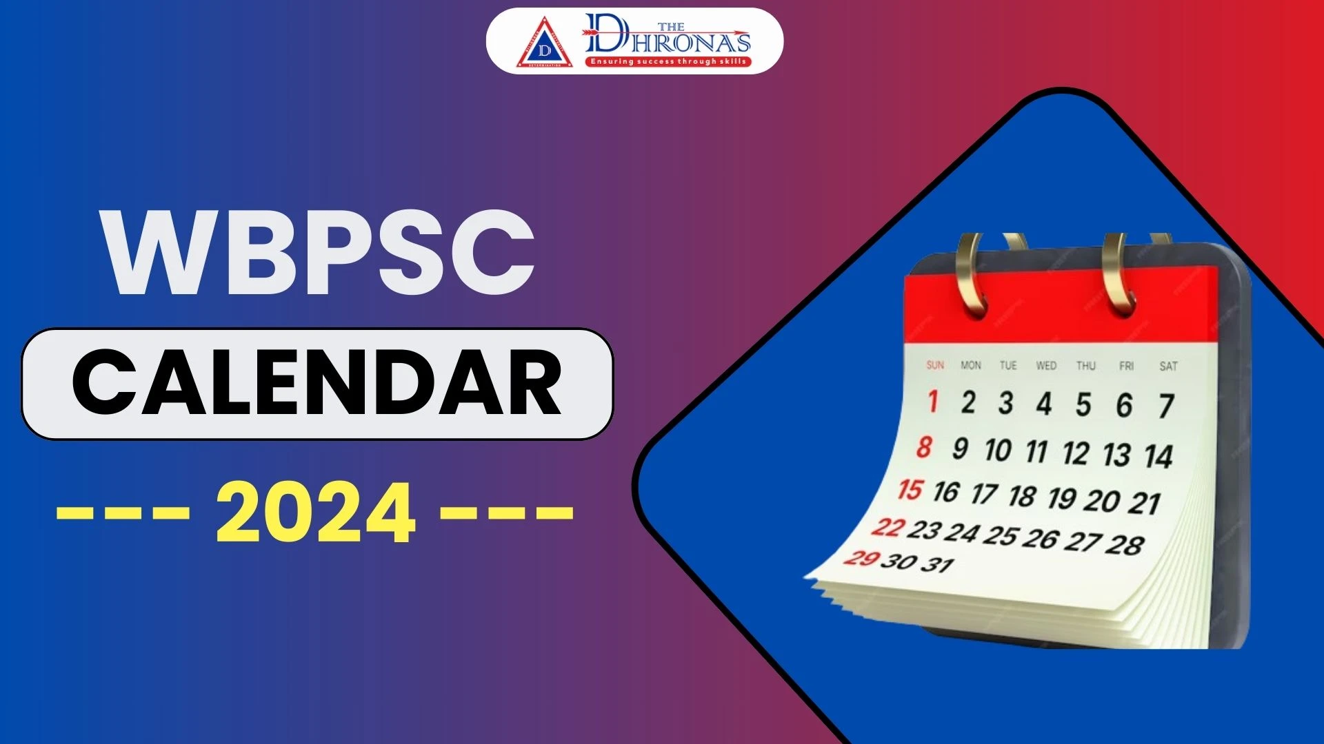 Wbpsc Exam Calendar 2025 