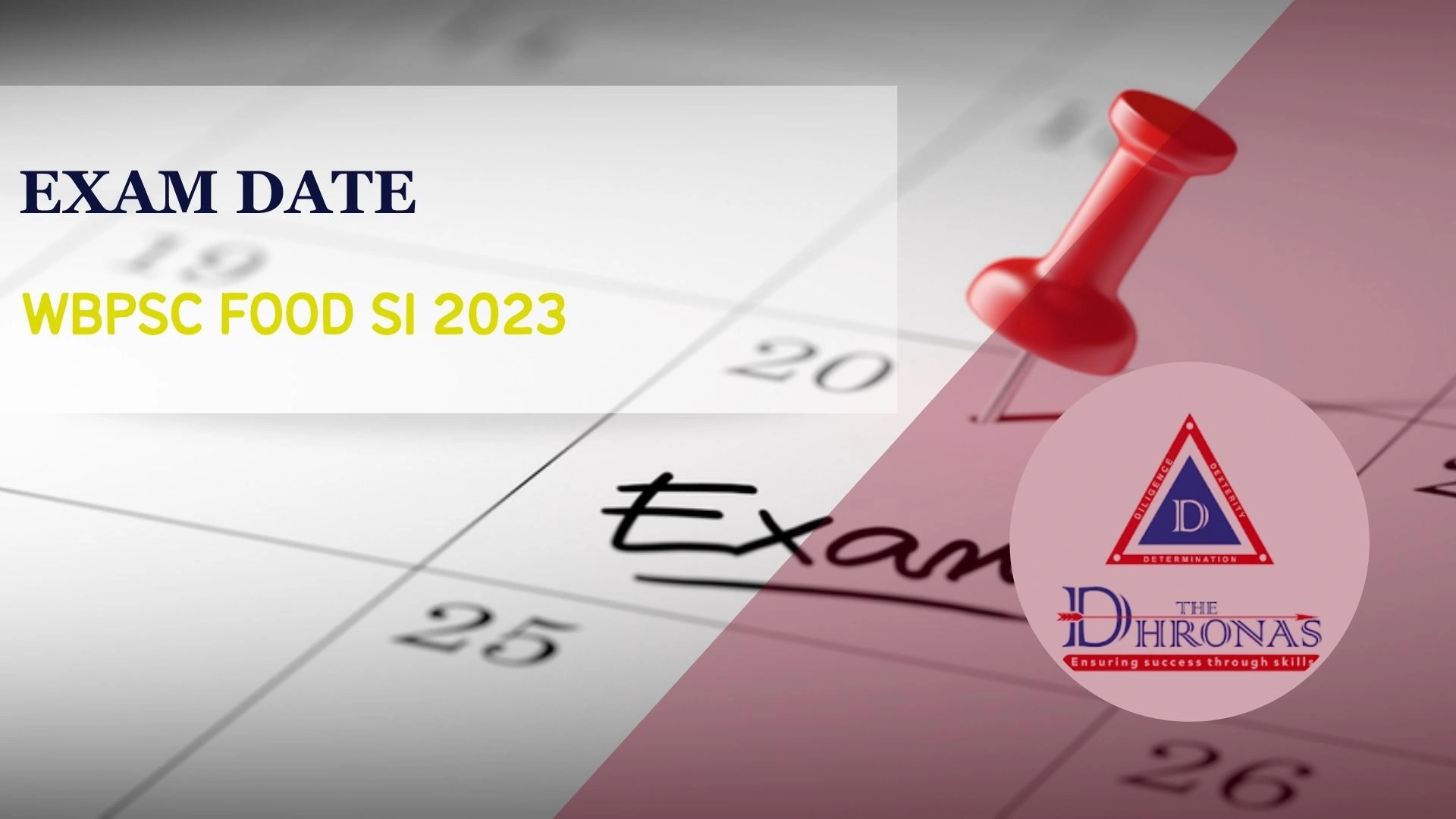 Wbpsc Food Si Exam Date 2023 The Exam Is On 16 March 2024 7121