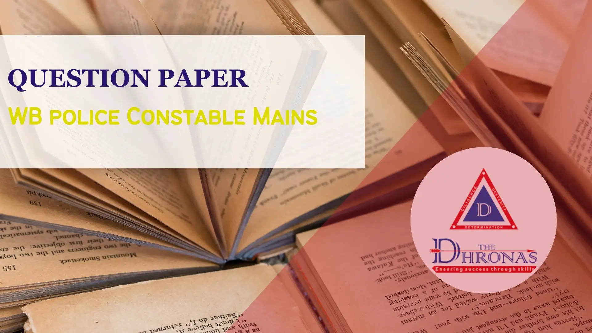 WB Police Constable Mains Question Paper - Questions With Answer Key